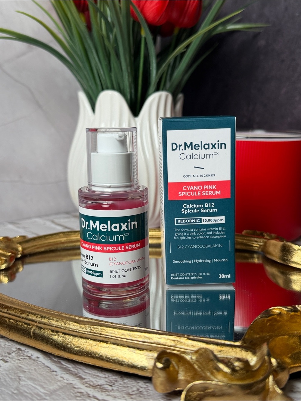 Calcium Cyano Pink Spicule Serum - Pink